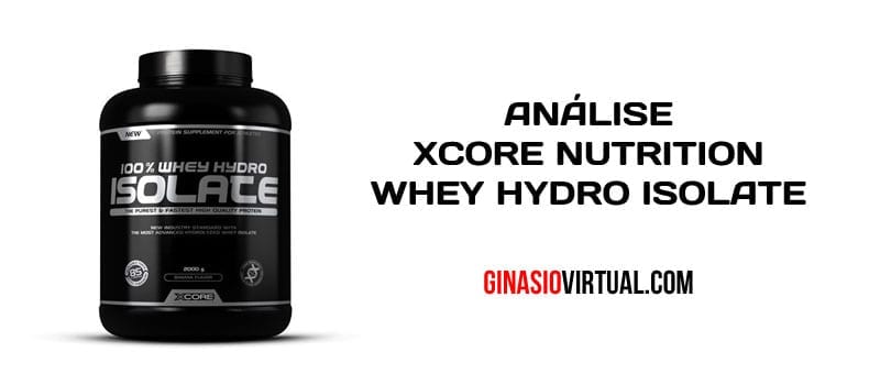 WEI HYDRO ISOLAAT XCORE NUTRITION