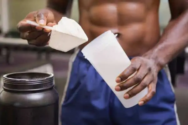 batido de proteína para ganhar massa muscular