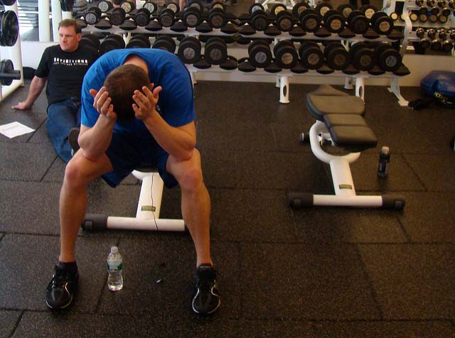 resultados en el gimnasio