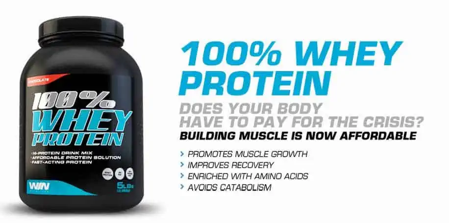 win nutrition protein whey