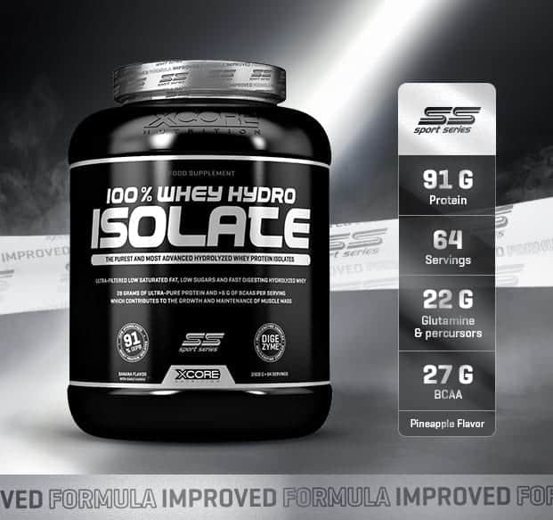 xcore nutrition whey hydro isolat ss