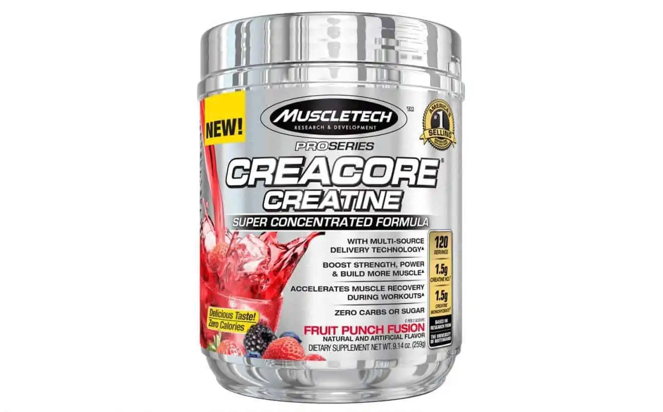 Muscletech Creacore Kreatin-Verpackung