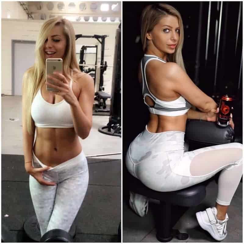 Yanita Yancheva gym training