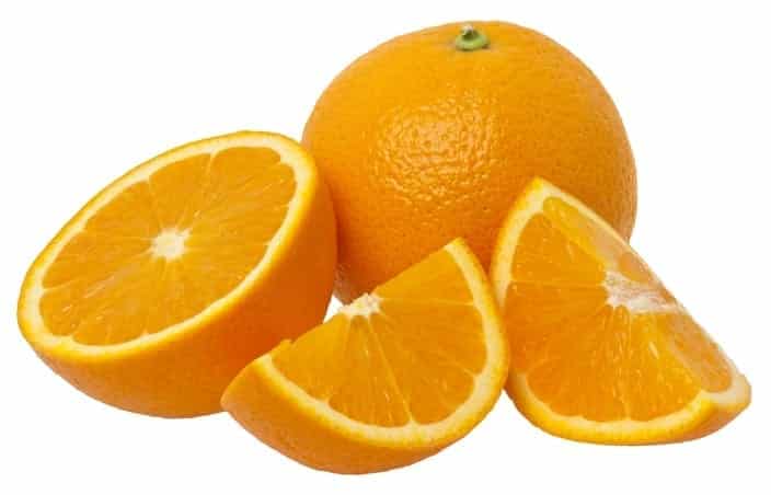 Orangenvitamin c
