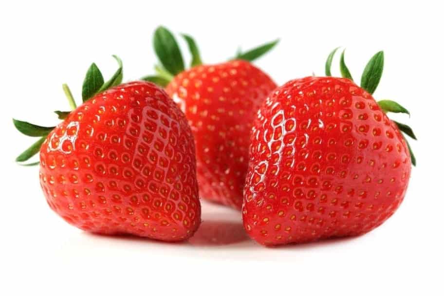 fraises à la vitamine C