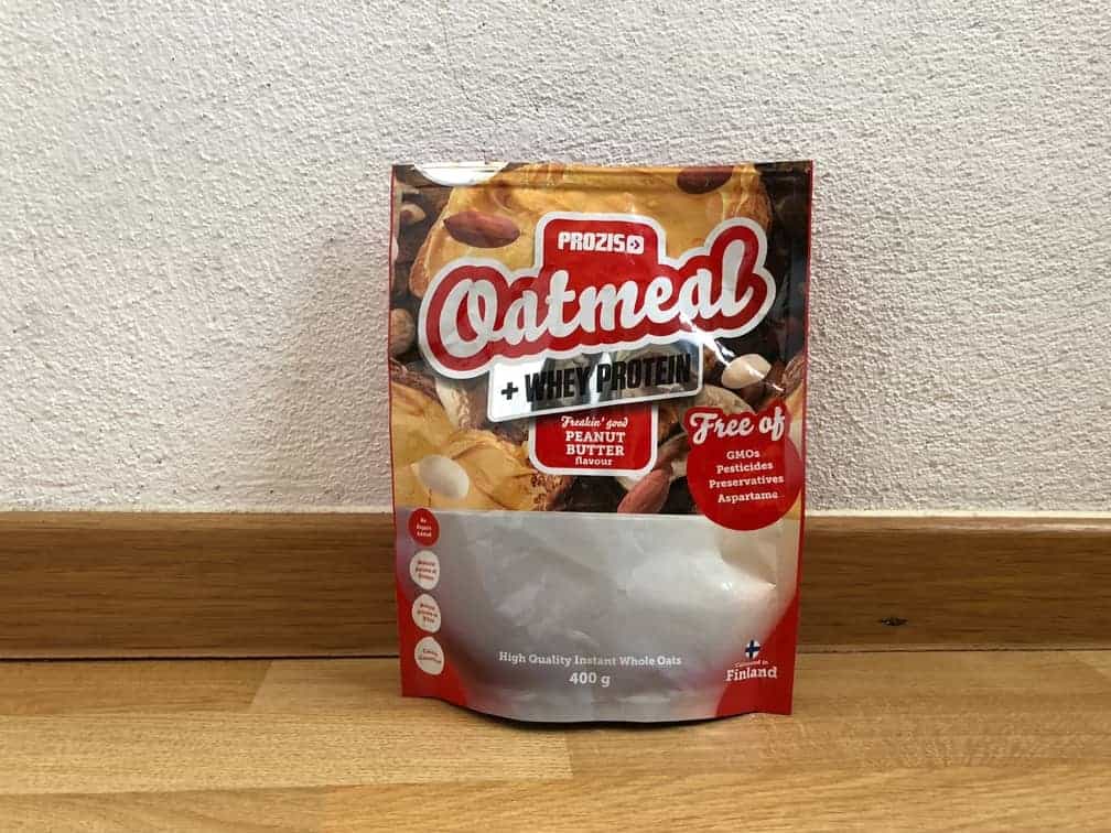 prozis oat whey protein oatmeal