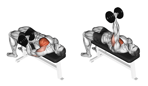 chest press with one arm